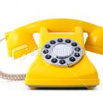 ist2_7088050-yellow-painted-classical-phone